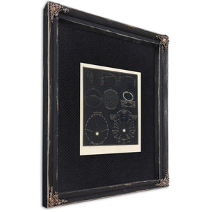 The Celestial Mechanics of Wandering Worlds — Ebony Framed Canvas Print | Bella Frye