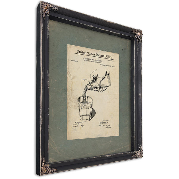 Nadac — Ebony Framed Canvas Print | Bella Frye