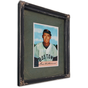 Ted Williams 1954 Bowman 4ac45 — Ebony Framed Canvas Print | Bella Frye