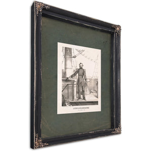 Louis Malesherbes Goldsborough 19th Century — Ebony Framed Canvas Print | Bella Frye