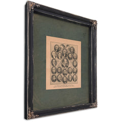 Presidential Inauguration 1881 1881 — Ebony Framed Canvas Print | Bella Frye