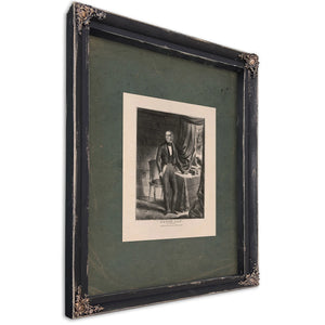 Henry Clay of Kentucky 1842 — Ebony Framed Canvas Print | Bella Frye