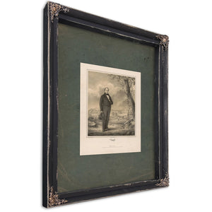 James Irvin 1847 — Ebony Framed Canvas Print | Bella Frye