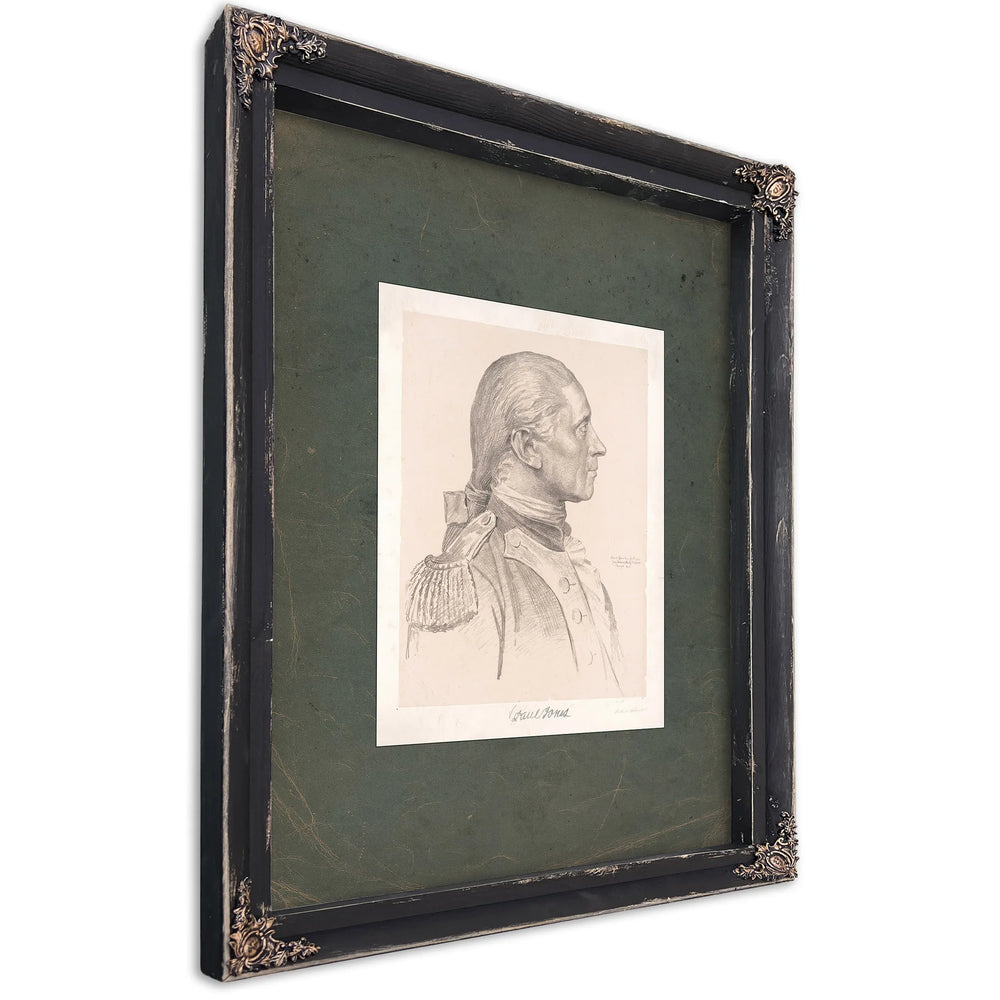 Paul Jones 192 — Ebony Framed Canvas Print | Bella Frye