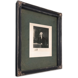 James Madison 1897 — Ebony Framed Canvas Print | Bella Frye
