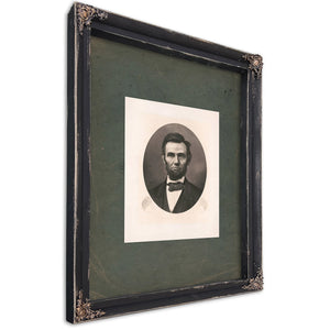 Abraham Lincoln 1894 — Ebony Framed Canvas Print | Bella Frye