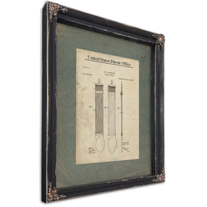 The Barbers Blade Keeper — Patent Drawing of Victorian Shaving Ritual