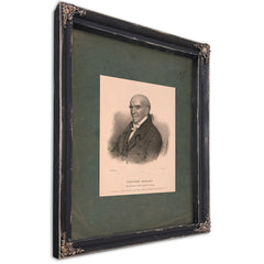 Stephen Girard 1832 — Ebony Framed Canvas Print | Bella Frye