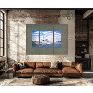 Steamboat Shady Side Hudson River Sidewheel Passenger Steamer — Framed Wall Art Room View | Bella Frye