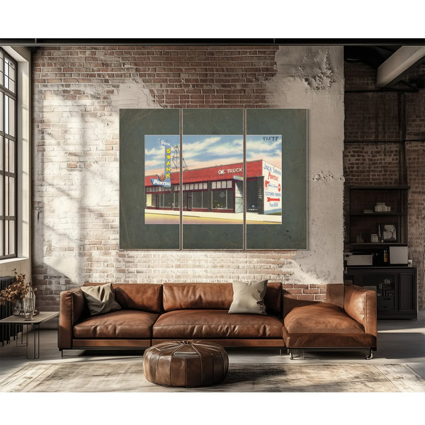 Jack Swank Pontiac — vintage wall art by Bella Frye