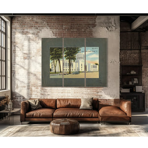 State Capitol Salem Oregon'1 — vintage wall art by Bella Frye