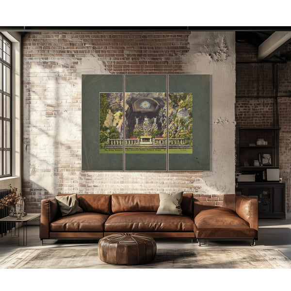 The Grotto Sanctuary Of Our Sorrowful Mother Portland Oregon'1 — vintage wall art by Bella Frye