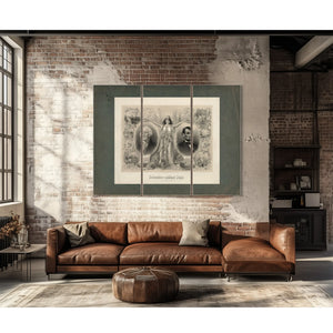 Columbias Noblest Sons 1865 — Framed Wall Art Room View | Bella Frye