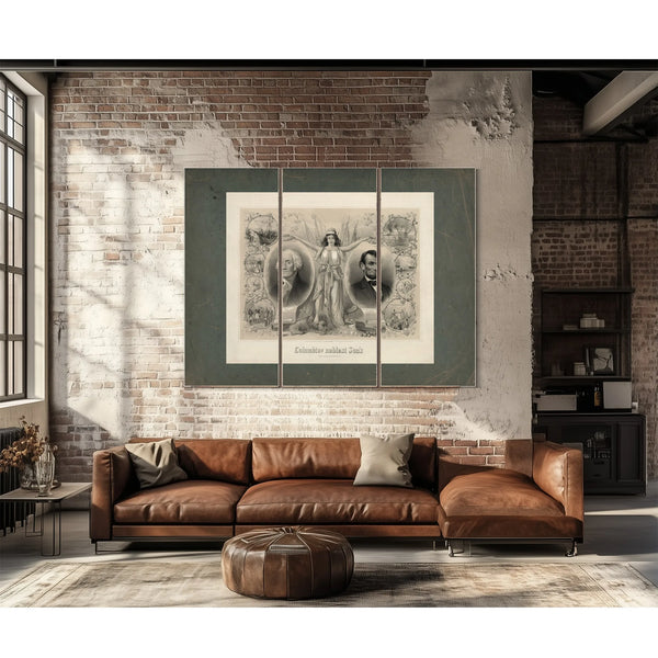 Columbias Noblest Sons 1865 — Framed Wall Art Room View | Bella Frye