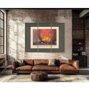 Destruction of the Rebel Monster Merrimac Off Craney Island May 11th 1862 18 — Framed Wall Art Room View | Bella Frye