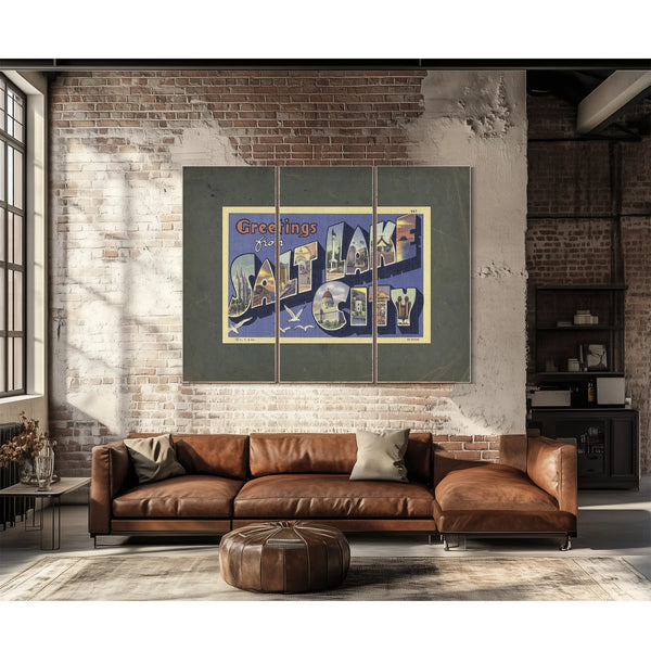 Utah Salt Lake City — Framed Wall Art Room View | Bella Frye