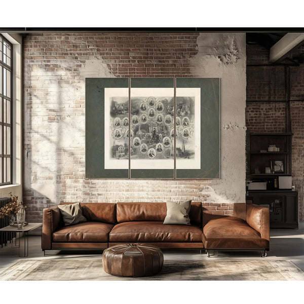 American Methodism 19th Century — Framed Wall Art Room View | Bella Frye