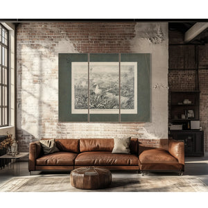 Capture of El Caney El Paso Fortifications of Santiago 1898 — Framed Wall Art Room View | Bella Frye