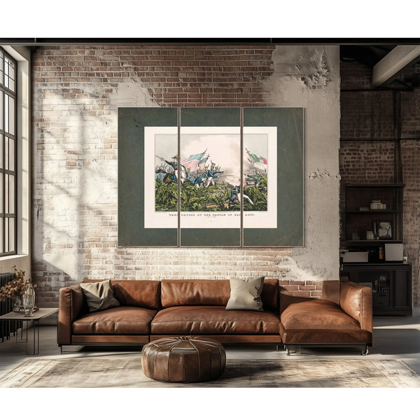 General Taylor at the Battle of Palo Alto May 8th 1846 1846 — Framed Wall Art Room View | Bella Frye