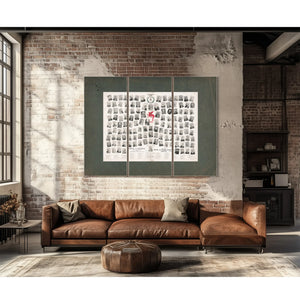 a Gallery of Welsh and Welsh American Poets 1893 — Framed Wall Art Room View | Bella Frye