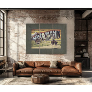 Wyoming — Framed Wall Art Room View | Bella Frye