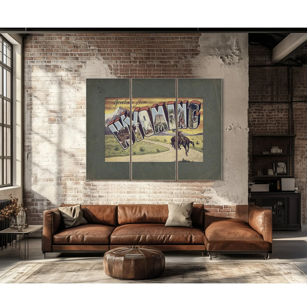 Wyoming — Framed Wall Art Room View | Bella Frye
