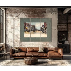 Harlems Gilded Promenade a Vanished Thoroughfare — Framed Wall Art Room View | Bella Frye