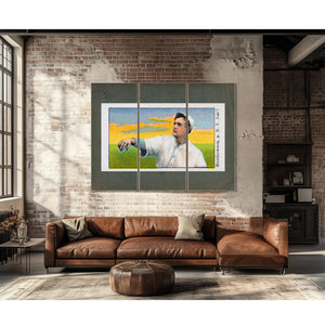 E92 Dockman and Sons Christy Mathewson — Framed Wall Art Room View | Bella Frye