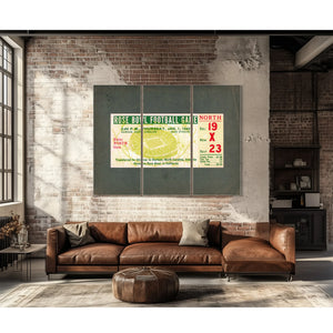 Rose Bowl Ticket 634918929 66fd9c — Framed Wall Art Room View | Bella Frye