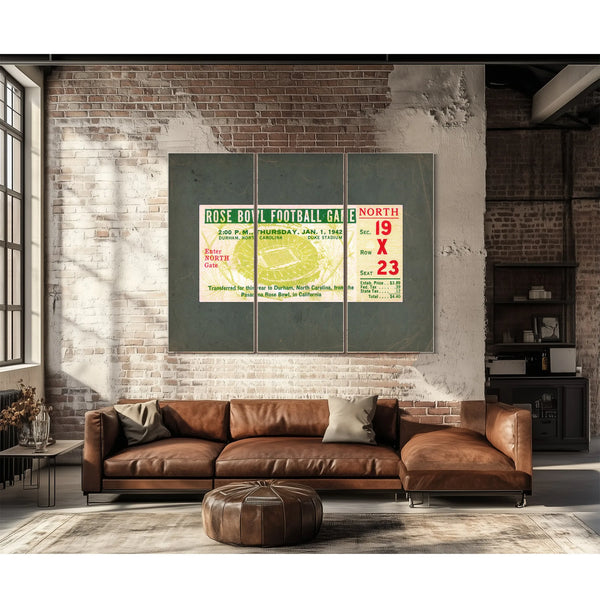 Rose Bowl Ticket 634918929 66fd9c — Framed Wall Art Room View | Bella Frye