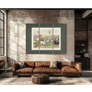 Great Fair on a Grand Scale 1894 — Framed Wall Art Room View | Bella Frye