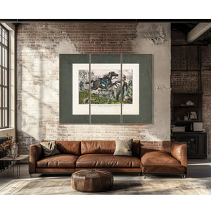Battle of Resaca De La Palma May 9th 1846 Capture of Genl Vega by the Gallan — Framed Wall Art Room View | Bella Frye