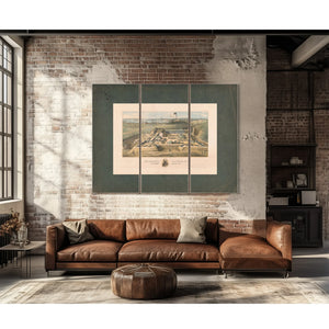 Fort Marshall Baltimore Md Fifth Regiment Artillery Nyv 1862 — Framed Wall Art Room View | Bella Frye