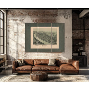 Emlenton Venango County Pennsylvania 1897 1897 — Framed Wall Art Room View | Bella Frye