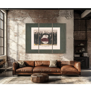 Death of Abraham Lincoln April 15th 1865 1865 — Framed Wall Art Room View | Bella Frye