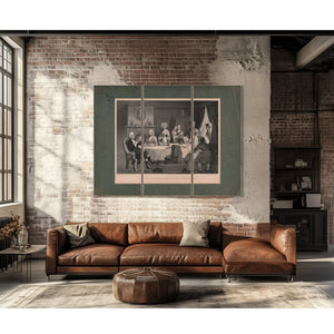 George Washington and the Spy Harvey Birch 184 185 — Framed Wall Art Room View | Bella Frye