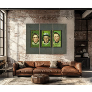 Joe Tinker Chicago Cubs Baseball Card Portrait 2 — Framed Wall Art Room View | Bella Frye