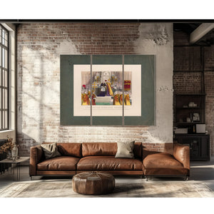 Imposing the Cardinals Berretta Upon His Grace Archbishop Mccloskey of New Y — Framed Wall Art Room View | Bella Frye