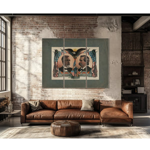 for President James G Blaine for Vice President John a Logan 1884 — Framed Wall Art Room View | Bella Frye