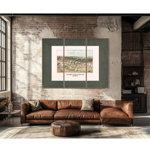 Camp Andrew 17th Rgt Mass V Stewarts Grove Baltimore Md 1861 — Framed Wall Art Room View | Bella Frye