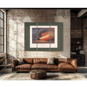 Fate of the Rebel Flag 1861 — Framed Wall Art Room View | Bella Frye