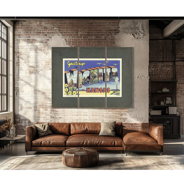 Kansas Wichita — Framed Wall Art Room View | Bella Frye