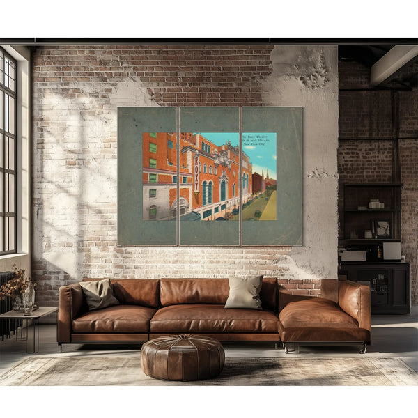 Cathedral of Dreams the Roxy Theatre — Framed Wall Art Room View | Bella Frye