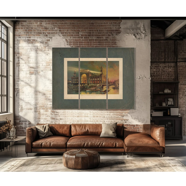 Electrical Building Worlds Columbian Exposition 1892 — Framed Wall Art Room View | Bella Frye