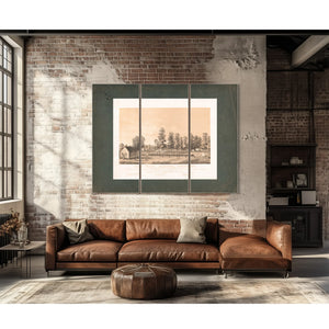 Camp Ready Hamburg Tennessee 19th Century — Framed Wall Art Room View | Bella Frye