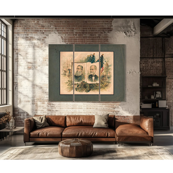 Heroes of the War 1891 — Framed Wall Art Room View | Bella Frye