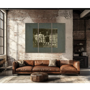 Babe Ruth Lou Gehrig 1927 Barnstorming Tour 423f32 — Framed Wall Art Room View | Bella Frye