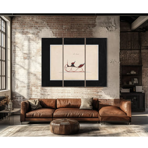 Design for Victoria Sleigh No 3551 — Framed Wall Art Room View | Bella Frye