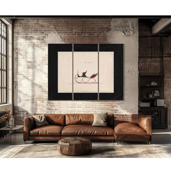 Design for Victoria Sleigh No 3551 — Framed Wall Art Room View | Bella Frye