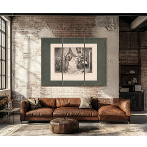 Death of Death of Harrison April 4 1841 1841 — Framed Wall Art Room View | Bella Frye